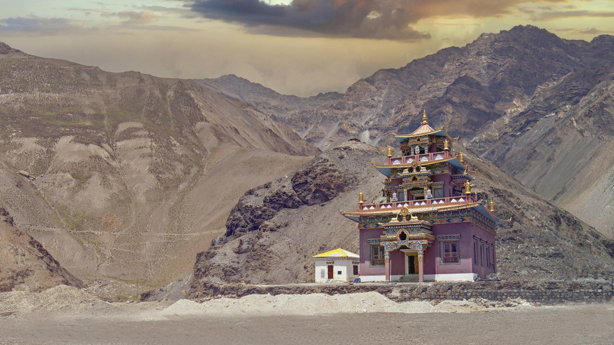 Echor Mud Huts Tabo, Spiti Valley Kaza Exterior photo