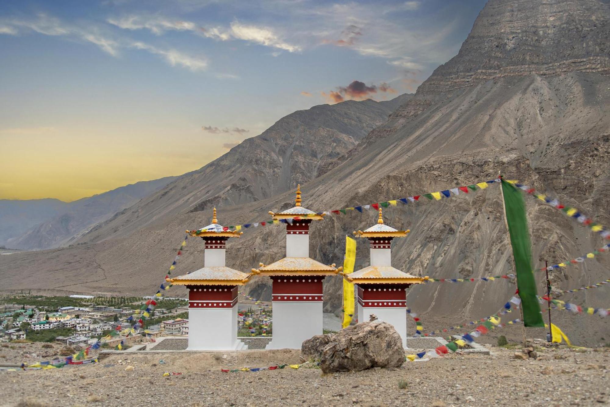 Echor Mud Huts Tabo, Spiti Valley Kaza Exterior photo
